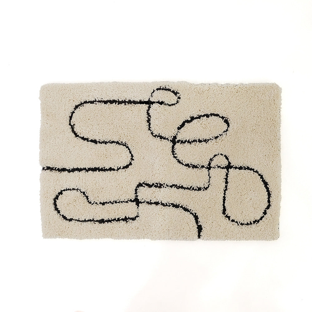 フック織の玄関マット