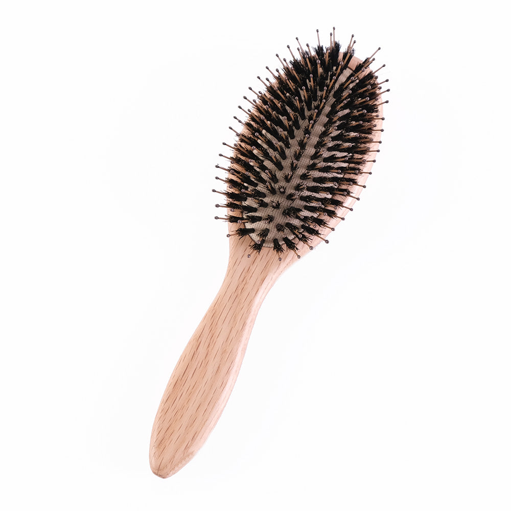 ウッドのヘアブラシ