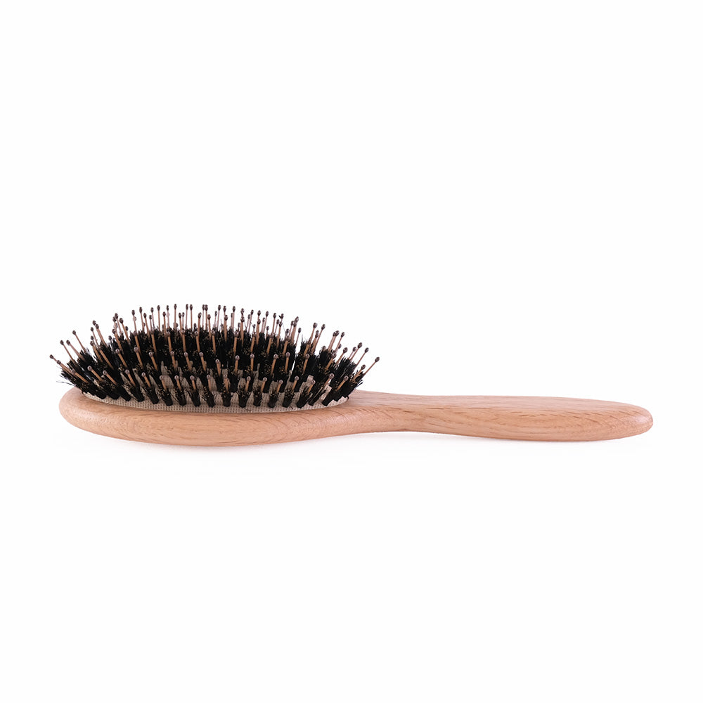 ウッドのヘアブラシ