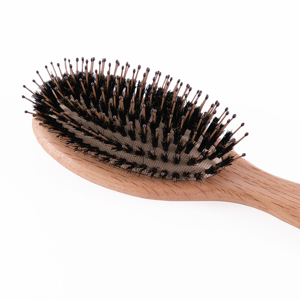 ウッドのヘアブラシ