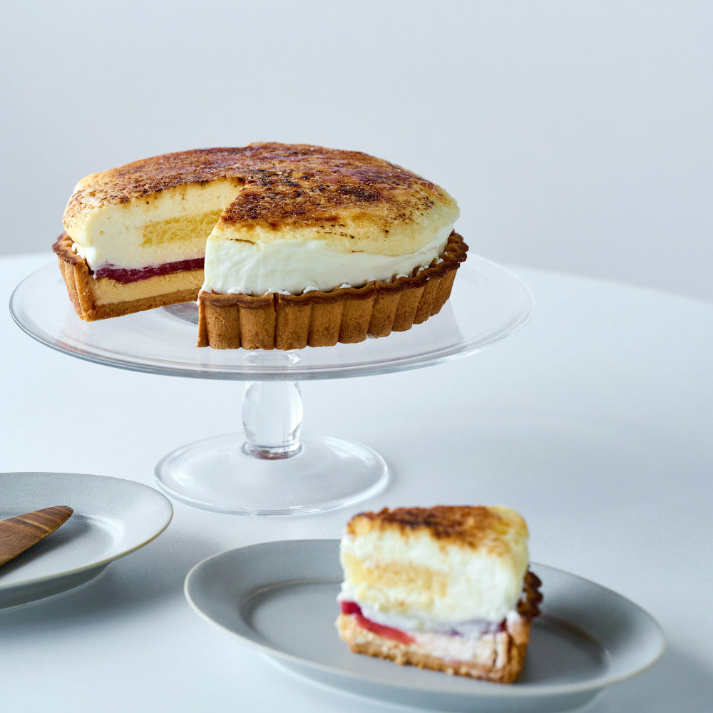 リューズガラス ケーキスタンド