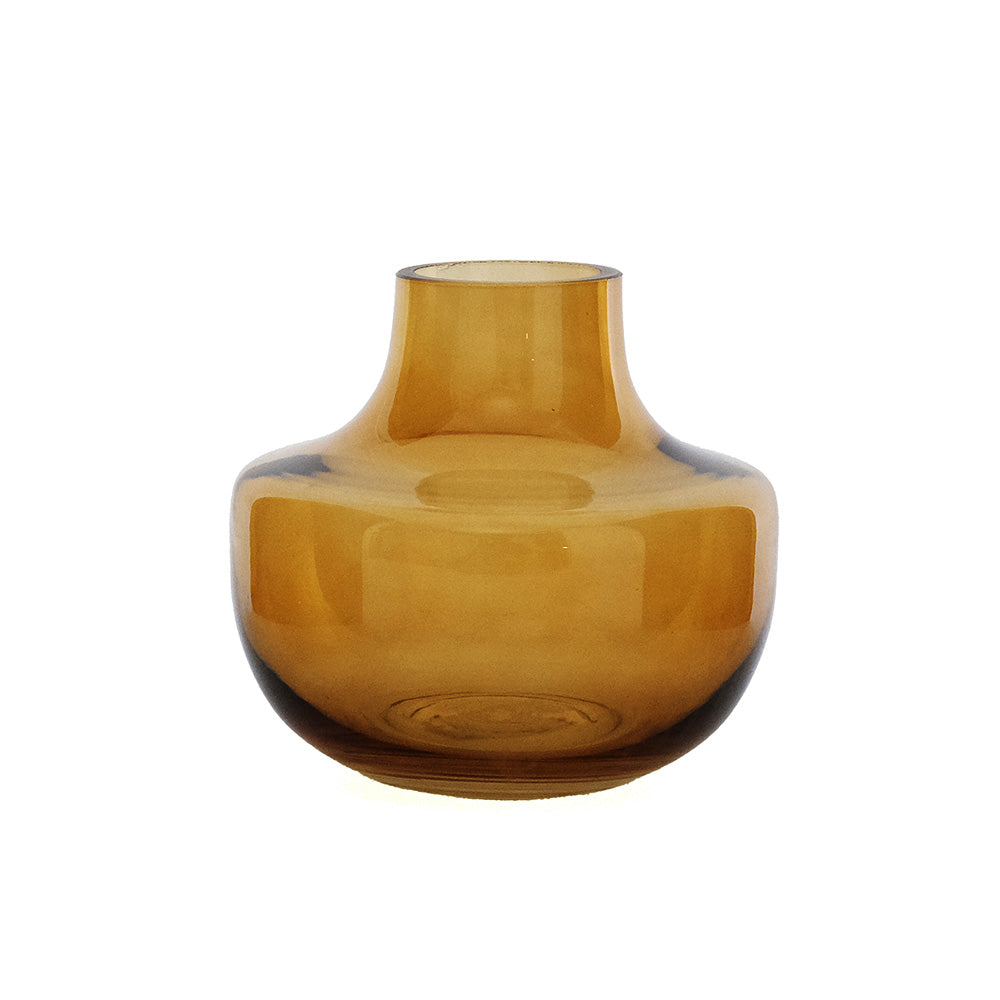 カラーガラスのフラワーベース シンパー（2色）