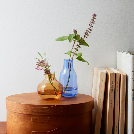 カラーガラス フラワーベース ミニ