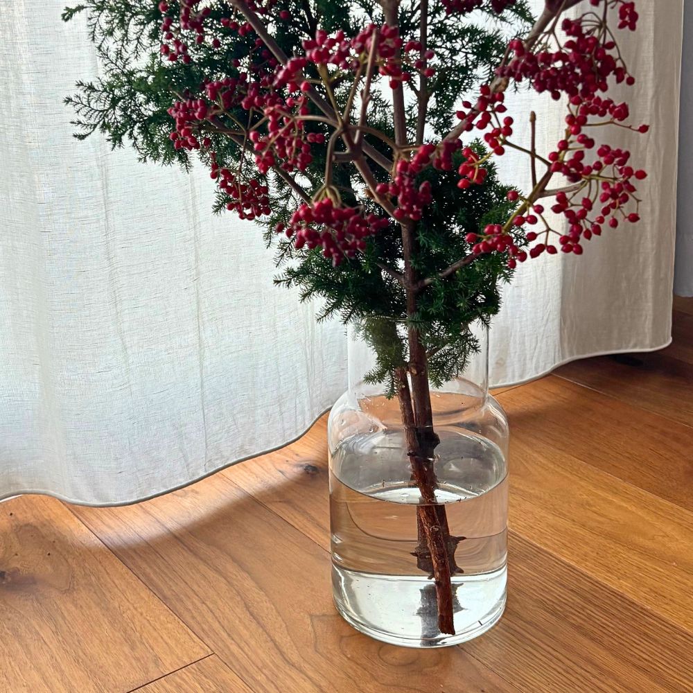 リューズガラス フラワーベース ネック