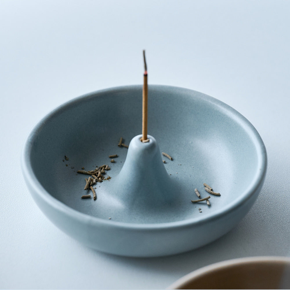 陶器のベーグル香立て