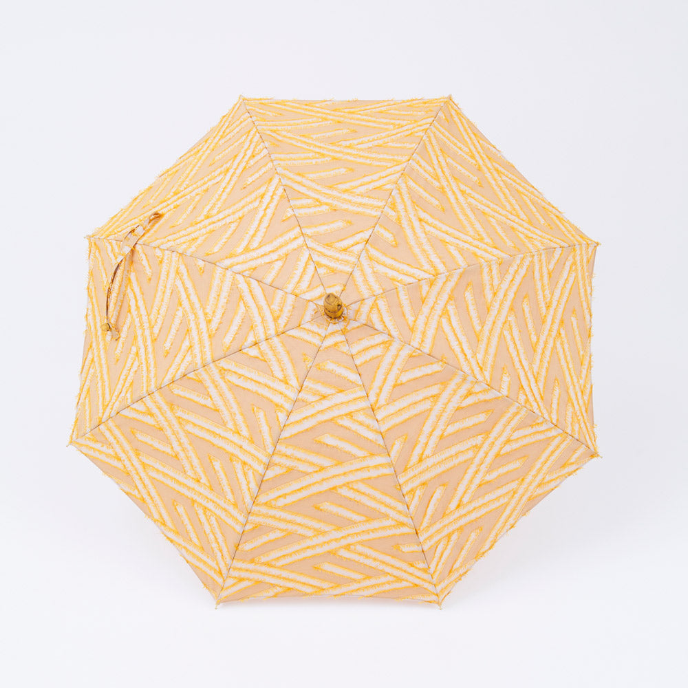 菱模様のジャカード晴雨兼用傘