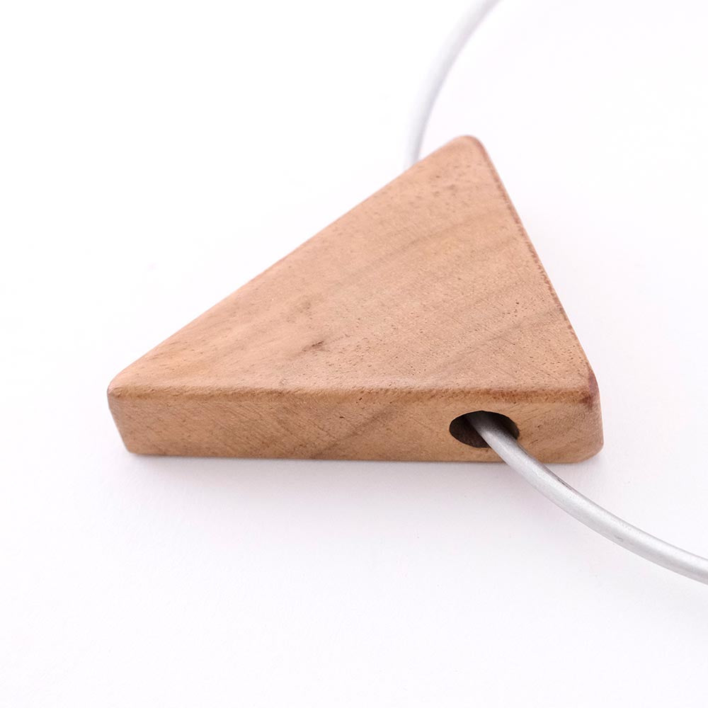 サイズが変えられる 木の鍋敷き