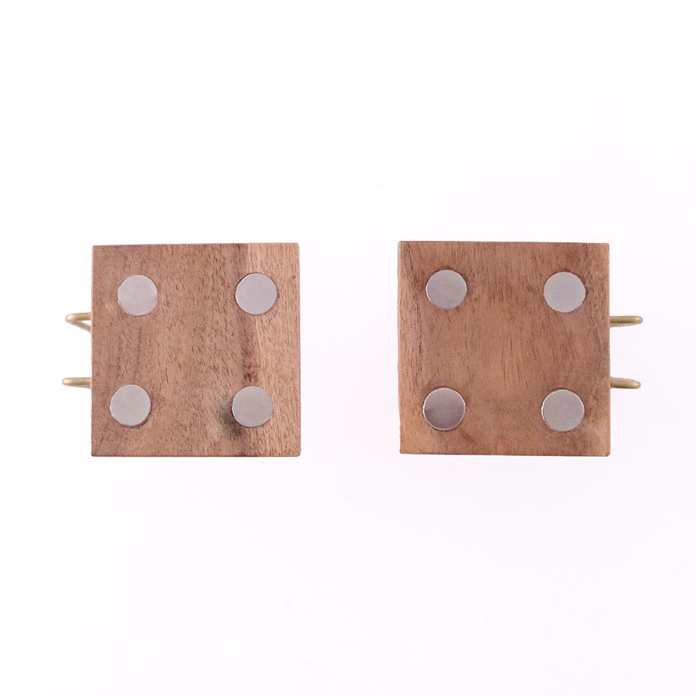 木とBRASSのキッチンペーパーホルダー