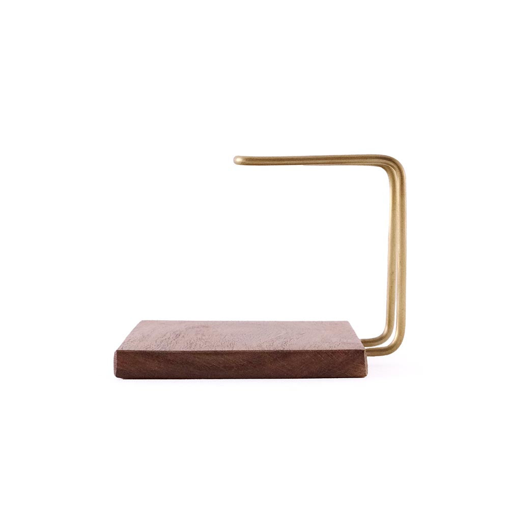 木とBRASSのキッチンペーパーホルダー