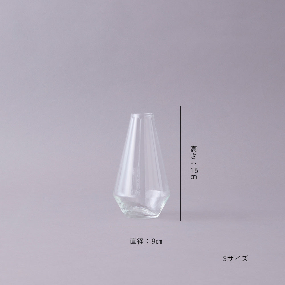 リューズガラス フラワーベース マフル
